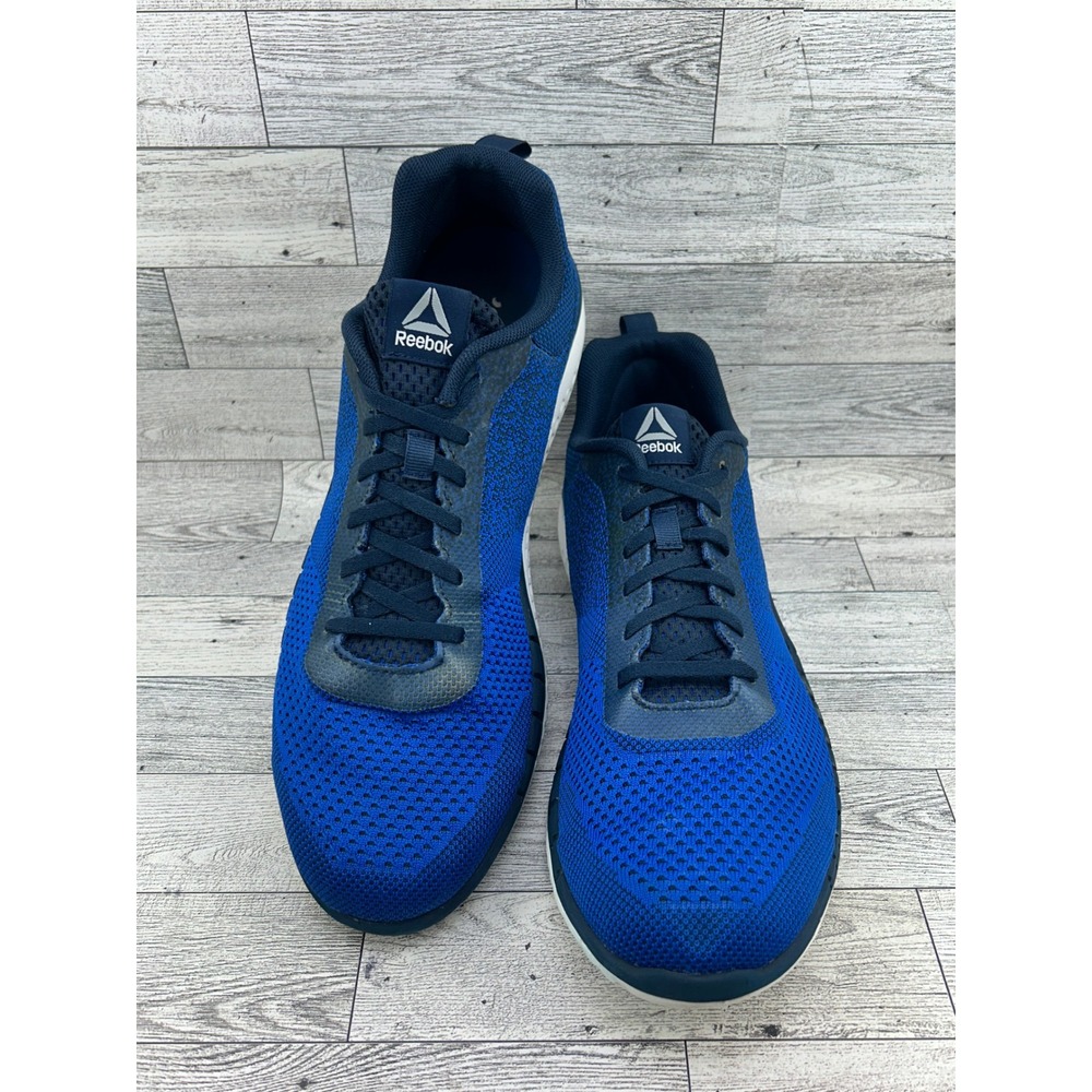 Reebok Print Run 3.0 Men Running Shoes Blue Navy CM8956 Size 12